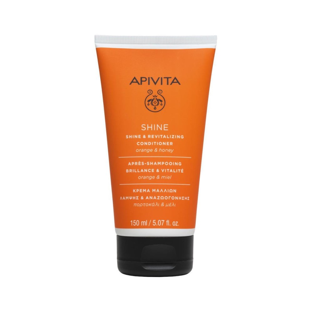 Apivita Shine Conditioner Ενυδάτωσης για Όλους τους Τύπους Μαλλιών 150ml