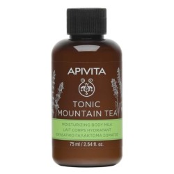 Apivita Mini Tonic Mountain Tea με Τσάι Βουνού & Αιθέρια Έλαια Ενυδατική Lotion Σώματος 75ml