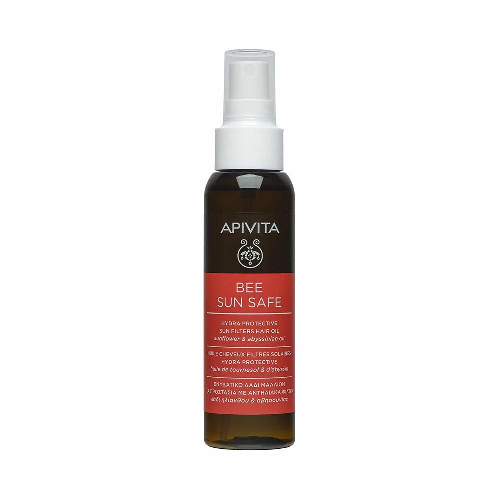 Apivita Bee Sun Safe Hydra Protection Hair Oil Αντηλιακό Μαλλιών Spray 100ml