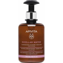 Apivita Micellar Water Καθαρισμού για Πρόσωπο & Μάτια με Τριαντάφυλλο & Μέλι 300ml