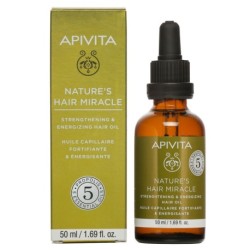 Apivita Nature’s Hair Miracle Με Πρόπολη & 5 Αιθέρια Έλαια Λάδι Μαλλιών για Θρέψη 50ml