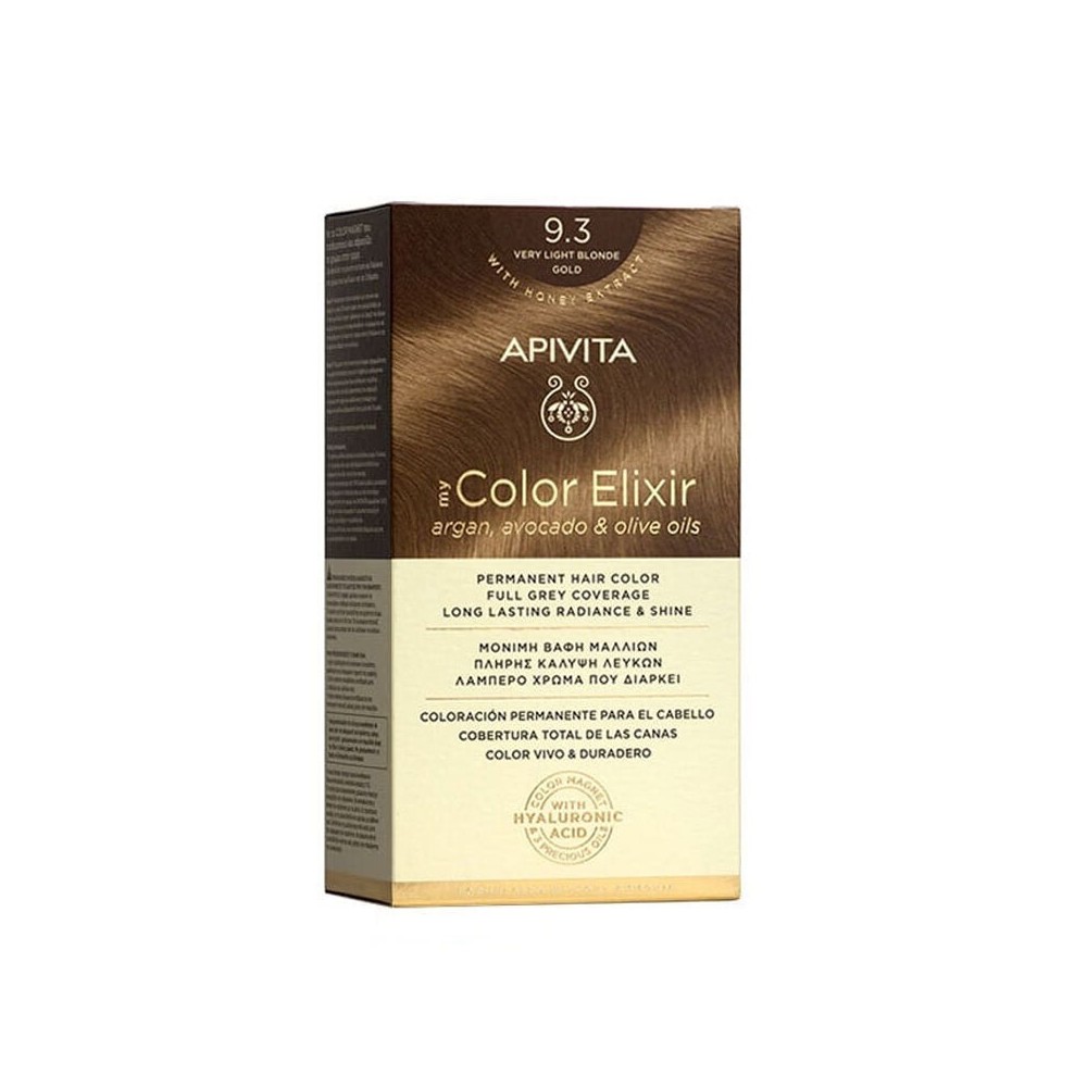 Apivita My Color Elixir 9.3 Ξανθό Πολύ Ανοιχτό Χρυσό 125ml