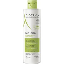 A-Derma Micellar Water Ντεμακιγιάζ Biology 400ml