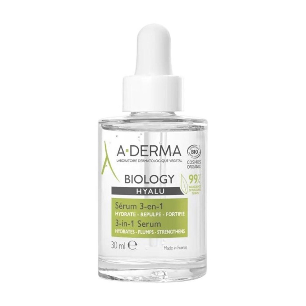 A-Derma Biology Hyalu Organic 3in1 Ενυδατικό Serum Προσώπου 30ml