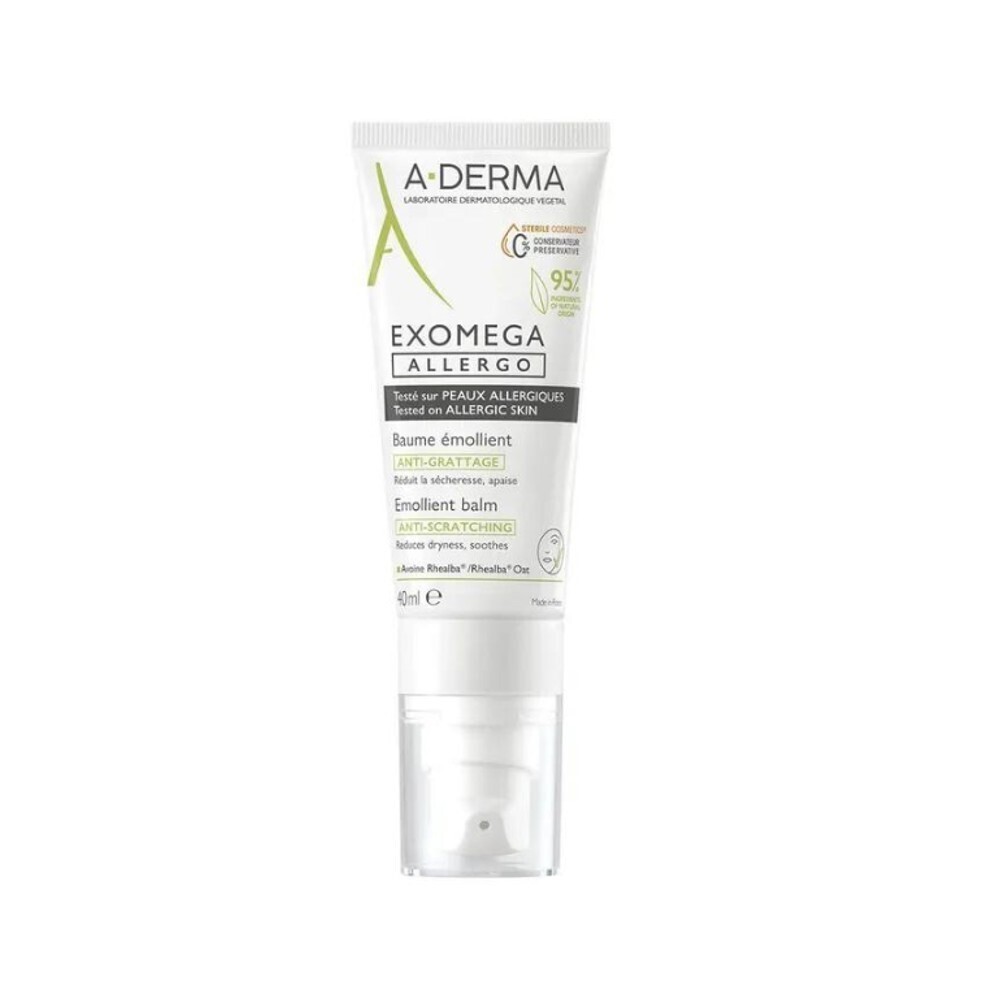 A-Derma Exomega Allergo Emollient Ενυδατικό Balm Σώματος 40ml