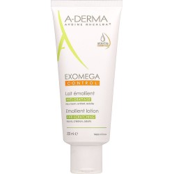 A-Derma Exomega Control Emollient Lotion 200ml - Μαλακτικό Γαλάκτωμα Για Ατοπικό Δέρμα