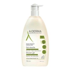 A-Derma Hydra-Protective Αφρόλουτρο σε Gel για Μαλλιά