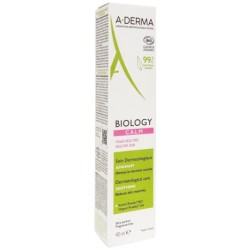 A-Derma Biology Calm 24ωρη Ενυδατική Κρέμα Προσώπου για Ευαίσθητες Επιδερμίδες κατά της Ερυθρότητας 40ml