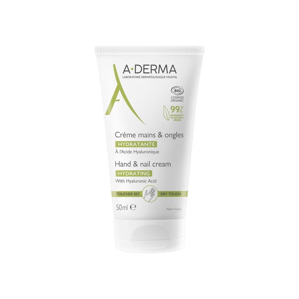 A-Derma Ενυδατική Κρέμα Χεριών 50ml