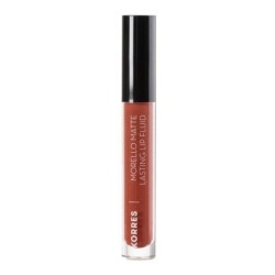 Korres Morello Matte Lasting Lip Fluid 58 Red Clay Ματ κραγιόν με κρεμώδη υφή 3.4ml