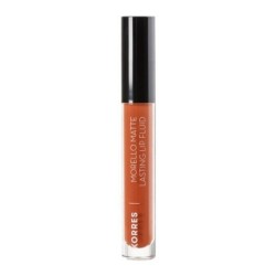 Korres Morello Matte Lasting Lip Fluid 48 Velvet Caramel Ματ κραγιόν με κρεμώδη υφή 3.4ml