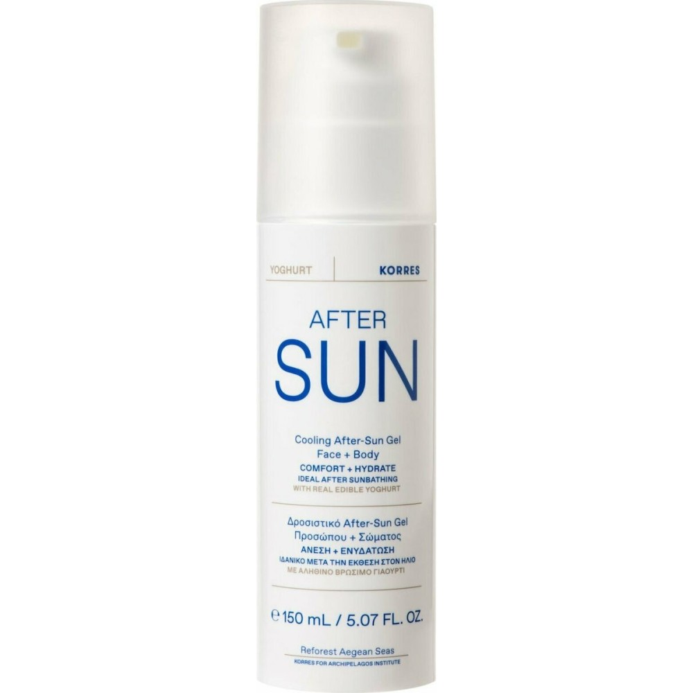 Korres Yoghurt Δροσιστικό After-Sun Gel Προσώπου & Σώματος 150ml