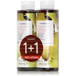 Korres Ginger Lime Αφρόλουτρο σε Gel 2x250ml