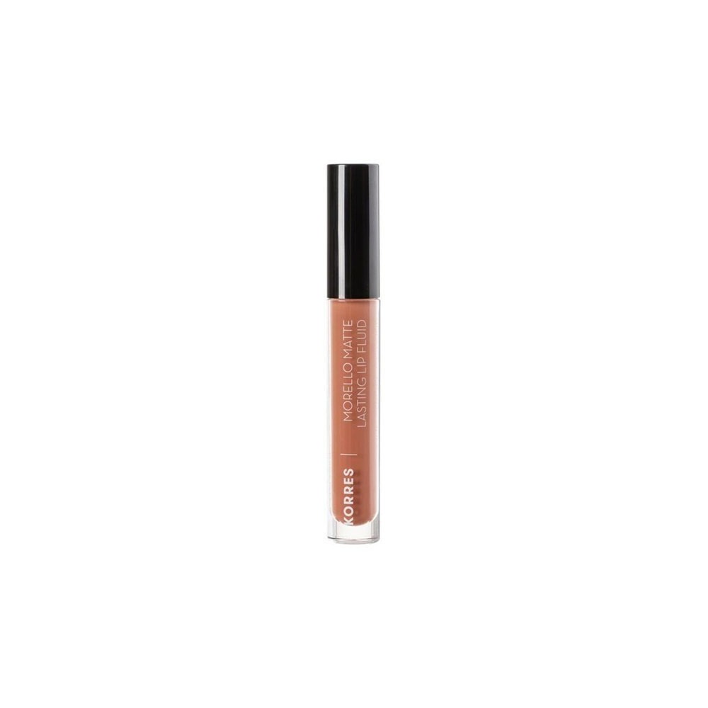 Korres Morello Matte Lasting Lip Fluid 07 Tinted Nude Ματ κραγιόν με κρεμώδη υφή 3.4ml