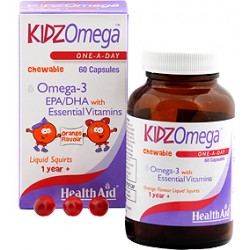 HEALTH AID - Kidz Omega - Chewable 60 caps