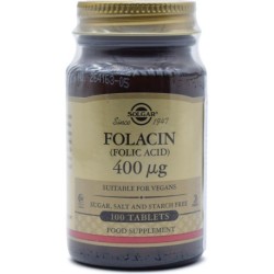 Solgar folic acid 400mcg...