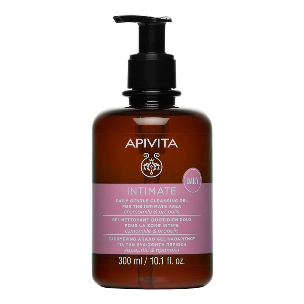 Apivita Intimate Daily Καθημερινό Απαλό Gel Καθαρισμού για την Ευαίσθητη Περιοχή 300ml