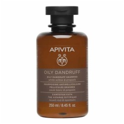 Apivita Oily Dandruff Shampoo Σαμπουάν κατά της Λιπαρής Πιτυρίδας με Λευκή Ιτιά & Πρόπολη 250ml