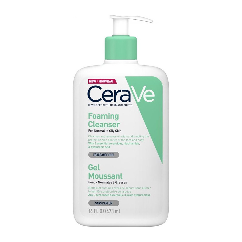 CeraVe Gel Καθαρισμού Foaming Gel Normal To Oily