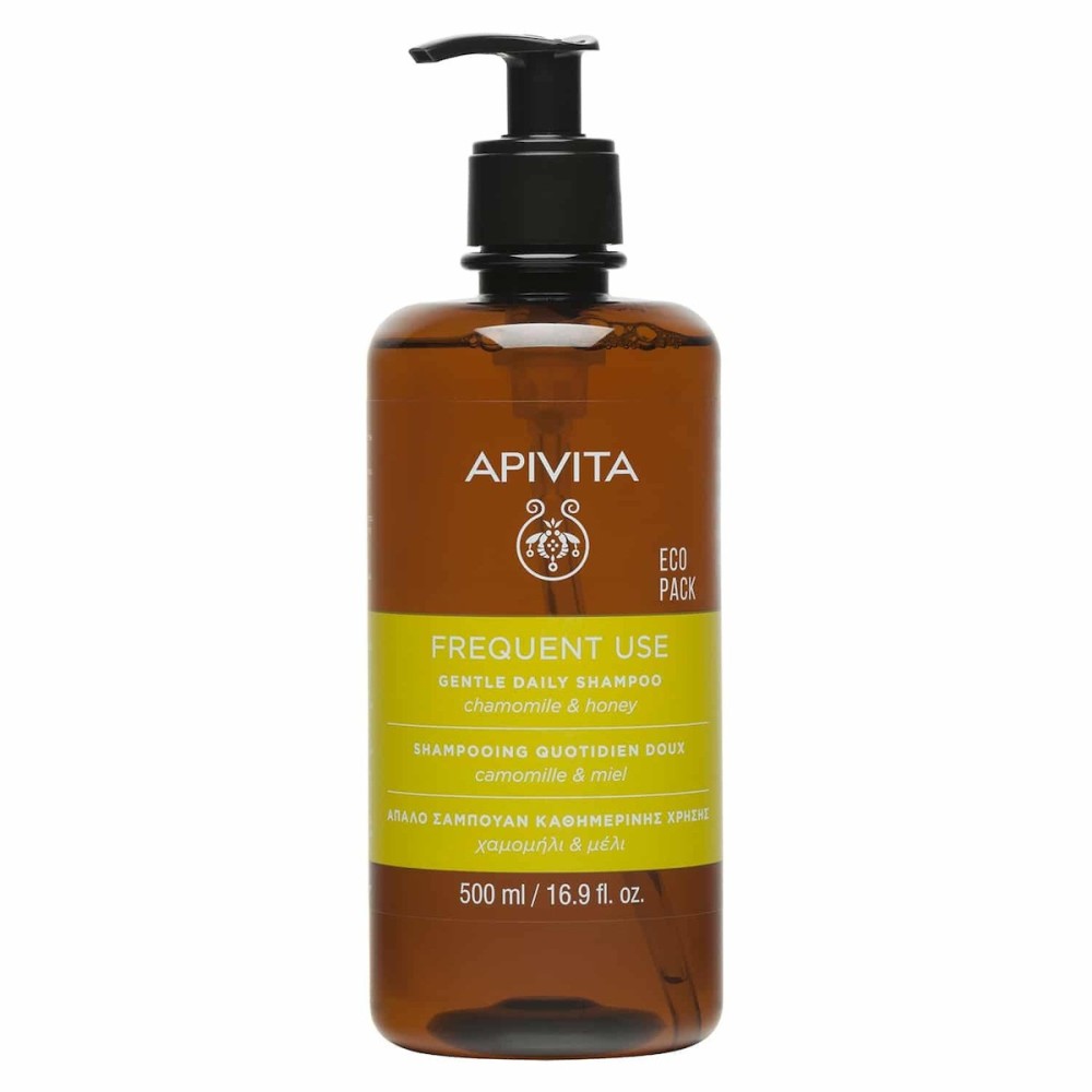 Apivita Frequent Use Chamomile & Honey Σαμπουάν Καθημερινής Χρήσης για Όλους τους Τύπους Μαλλιών 500ml