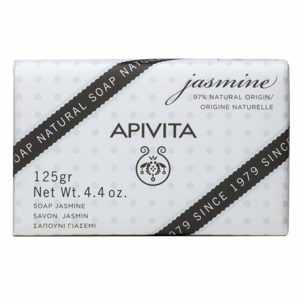 Apivita Jasmine Μπάρα Σαπουνιού 125gr