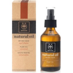 Apivita Natural Oil Βιολογικό Αμυγδαλέλαιο για Πρόσωπο και Σώμα 100ml