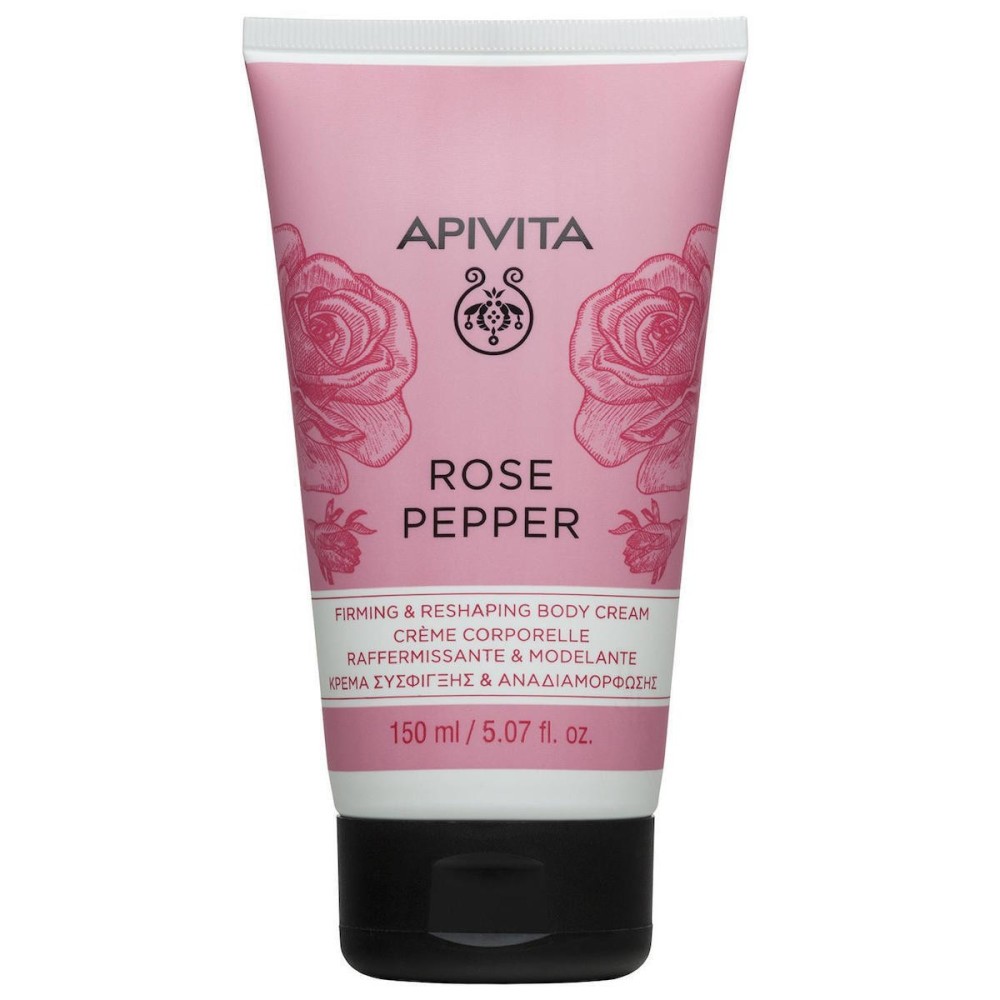 Apivita Rose Pepper Κρέμα για Σύσφιξη Σώματος 150ml